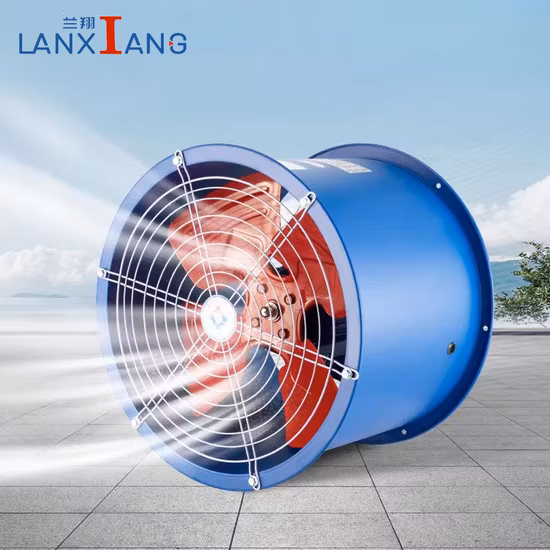 AC 20 polegadas 24 polegadas 32 polegadas duto de ar refrigeração ventilação ventilador elétrico portátil exaustor industrial ventilador axial