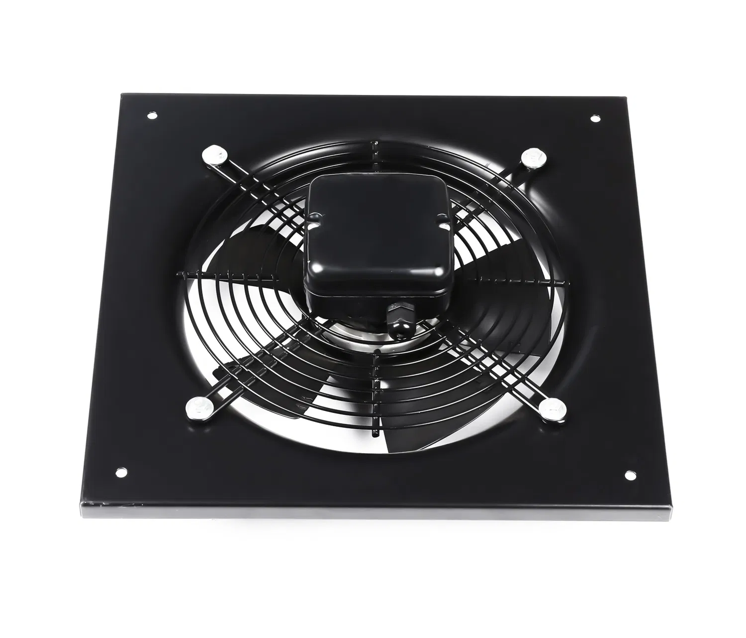 Ventilador de ventilação de ventilador axial Ventilador de fluxo axial Ventiladores de ventilação portáteis com duto 300 mm 12 polegadas